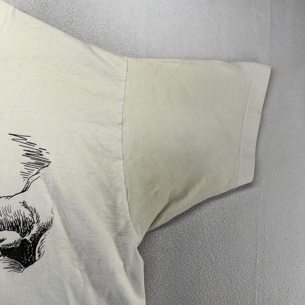 Vintage The Grinch Shirt men's XL White Dr Seuss Christmas Single Stitch USA 90s - Picture 5 of 12